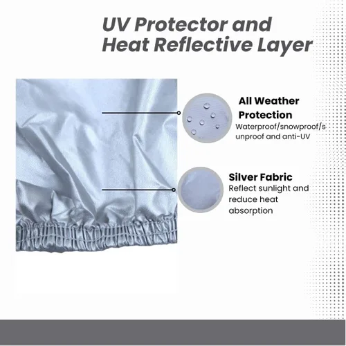 Vista 4 de EliteShield ShieldAll - Funda para SUV, anti-rayos UV, resistente a la intemperie, funda suprema para SUV que se adapta hasta 13.5 pies de largo