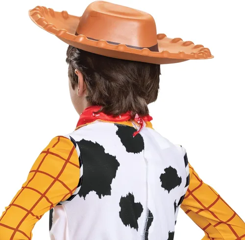 Vista 4 de Disney Toy Story - Disfraz clásico de Woody para niño pequeño
