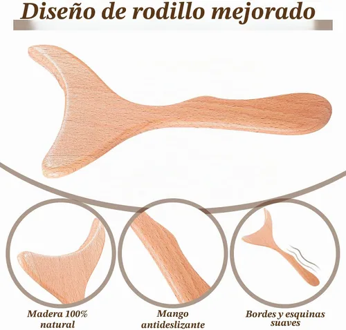 Vista 6 de El masaje de madera de la terapia equipa el masajeador linfático