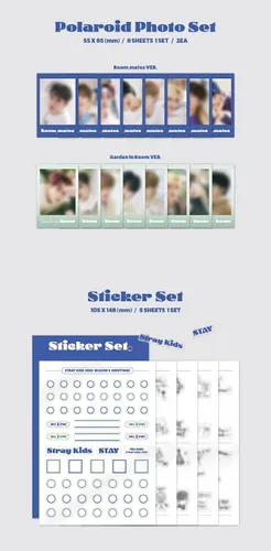 Vista 6 de JYP Ent. STRAY KIDS - SALUDOS DE LA TEMPORADA 2022 [Habitación, compañeros]+Beneficio de preventa+Juego de tarjetas fotográficas adicionales