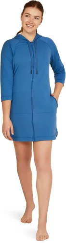 Vista 5 de Speedo - Bata de fitness acuática con capucha y cubierta, con zíper frontal completo