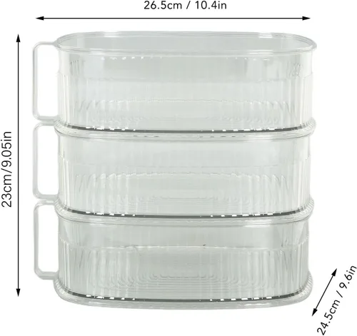 Vista 2 de Cubierta antipolvo de alimentos para almacenamiento de sobrantes, cubierta transparente para el polvo de platos, cubiertas de platos de varias
