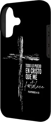 Vista 2 de Regalos Cristianos Versos Filipenses 4 13 Christian Spanish - Carcasa para iPhone 17
