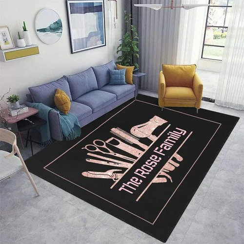 Vista 7 de Alfombra personalizada para sala de estar, yoga, dormitorio, sala de juegos, camping, 4 x 5.2 pies