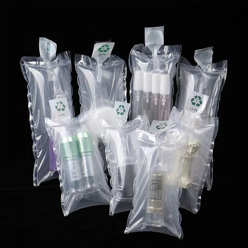 Vista 6 de OULIGET Bolsas de aire de embalaje, bolsa protectora inflable de plástico transparente con bomba de pie, bolsa de embalaje de bloqueo de cojín