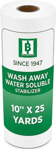 Vista 13 de Estabilizador Lavable Soluble en Agua 20,32 x 20,32 cm Piezas Cortadas para Bordado a Máquina y a Mano - Compatible con Bastidores 4x4 100 Hojas