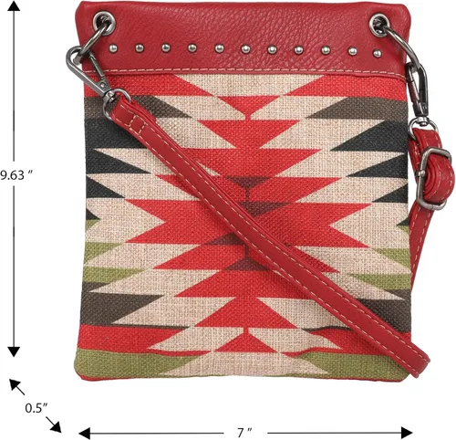 Vista 4 de American Bling Western Purse for Women Crossbody Bag Shoulder Handbag with Adjustable Strap