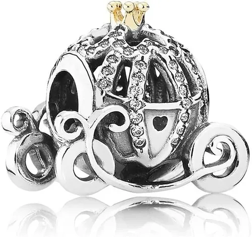 Vista 39 de Christmas Halloween Charm 925 Sterling Silver Openwork Bead for Charm Bracelets and Necklaces,Jewelry Gifts Women