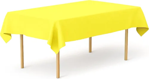 Vista 148 de Pomp - Mantel premium de poliéster con estampado abstracto de 52 x 52 pulgadas cuadradas Tela de fácil cuidado, resistente a arrugas y manchas