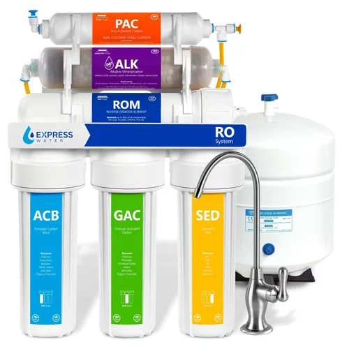 Vista 15 de Express Water Kit de actualización de filtro para ósmosis inversa y sistema de filtración de agua debajo del fregadero. Añade una nueva etapa