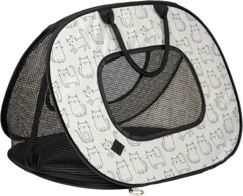 Vista 11 de SportPet Designs Transportador para gatos Pop Open (patrón)