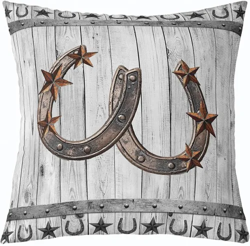 Vista 32 de Cartoon Bear Pillow Cover Cute Wild Animal Paw Print Cushion Cover for Kids Boys Girls Teens Jungle Pine Trees Silhouette Cabin Pillow Case for