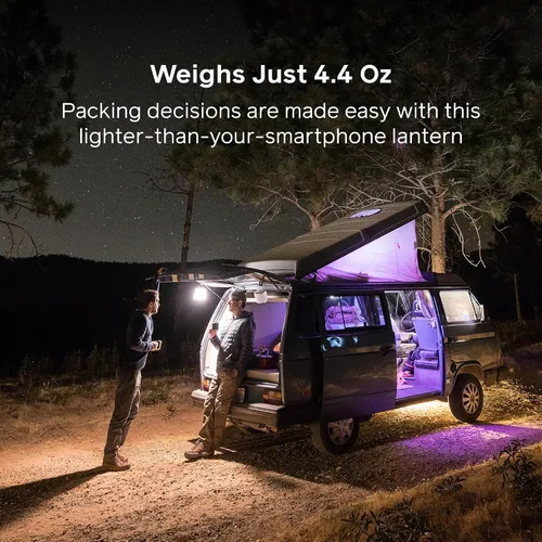 Vista 5 de BioLite Luci Original – Lámpara de camping solar inflable, color IP67 resistente al agua, 24 horas de funcionamiento