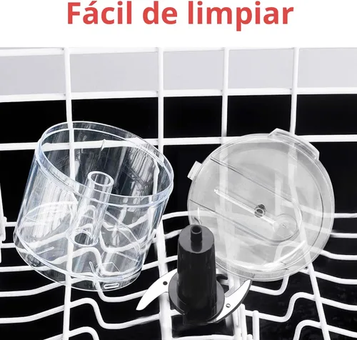 Vista 8 de Liebe&Lecker Mini procesador de alimentos, mini picadora de 1.5 tazas para cortar verduras, ajo, cebolla y carne Vegetable Chopper For Onions