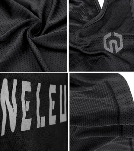 Vista 6 de NELEUS Men's 3 Pack Dry Fit Y-Back Muscle Tank Top