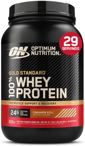 Vista 33 de Optimum Nutrition Estándar dorado 100% Proteína de Suero de Leche en Polvo, Pie de lima, 1.8 Libra