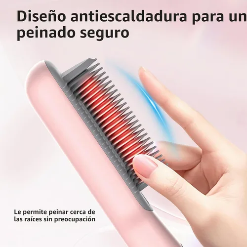 Vista 6 de Lanvier Cepillo alisador de vapor, sin encrespamiento de una pasada