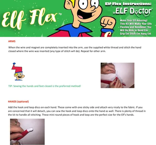 Vista 3 de Elf Doctor Kit de actualización de elfo flexible ELF: ¡haz que tu elfo sea