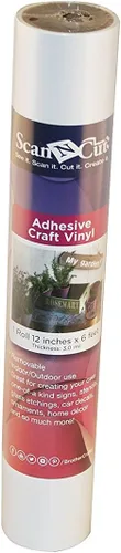 Vista 9 de Brother ScanNCut - Rollo de vinilo adhesivo negro CAVINYLBK de 6 pies