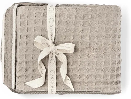 Vista 6 de Funda orgánica para almohada de lactancia • Calidad Premium 100% algodón Oeko-Tex Standard • Funda para lactancia materna y almohada de biberón •