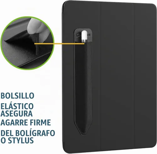 Vista 4 de Cellet Paquete de 2 soportes para lápiz capacitivo para iPad, funda elástica con adhesivo de alta calidad, compatible con Apple iPad Pro, Air, Mini
