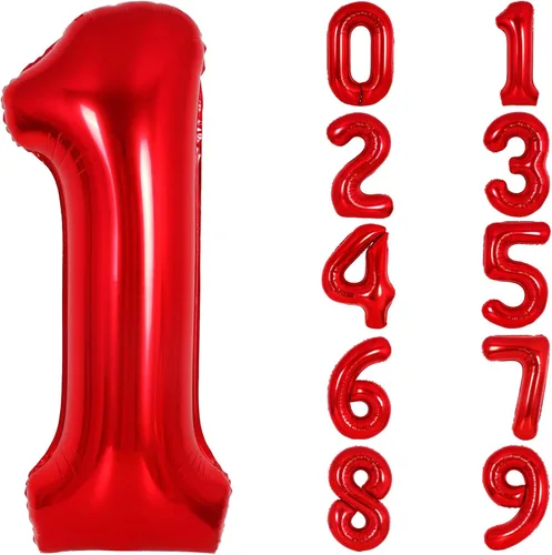 Vista 77 de Globos gigantes de números negros de 40 pulgadas, globos de aluminio de Mylar con helio para cumpleaños, globo número 0 para decoración de fiestas