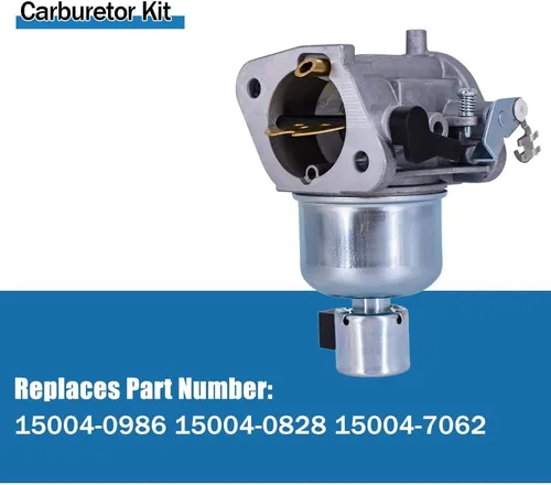 Vista 3 de Kit de carburador para Kawasaki FR651V FS651V FR691V FS691V 23 HP Gravely ZT 42 XL Motores 15004-0828 15004-7062 15004-0986 Carb con juntas
