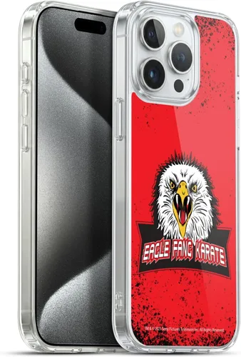 Vista 189 de Head Case Designs Funda de gel suave con licencia oficial de Cobra Kai Eagle Fang Logo Key Art compatible con Apple iPhone 7 Plus/iPhone 8 Plus
