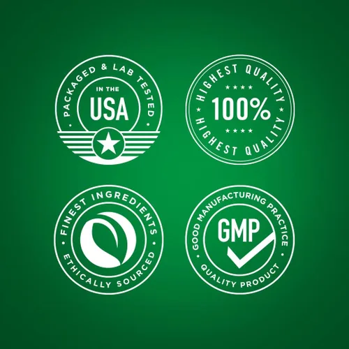 Vista 5 de Piping Rock Cápsulas de óxido de magnesio de 500 mg 90 unidades Suplemento sin OMG, sin gluten Non-GMO, Gluten Free Supplement