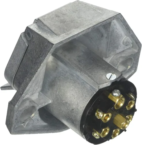 Vista 2 de Pollak (11-720) Conector de 7 vías con pasadores redondos