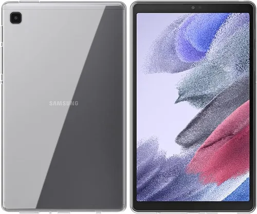 Vista 2 de Puxicu Funda transparente para Galaxy Tab A7 Lite 2021, diseño delgado, flexible y suave, funda protectora de TPU para tableta Samsung Galaxy Tab A7