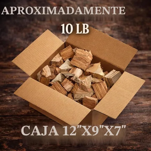 Vista 7 de Trozos de madera de manzana, 10 libras para ahumar y asar a la parrilla