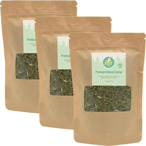 Vista 10 de Kitty City Colección Cat Premium Natural Catnip Collection Catnip With Silvervine
