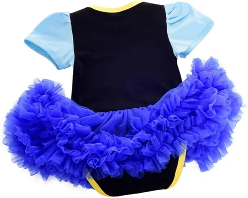 Vista 2 de Lito Angels Disfraz de princesa para bebés y niñas, enterizo para Halloween, Navidad