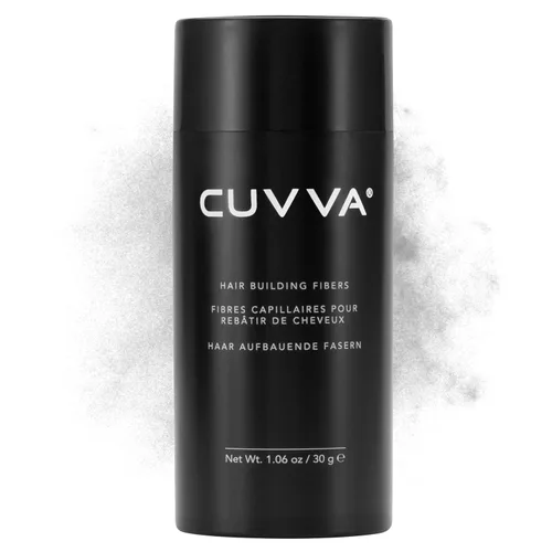 Vista 24 de CUVVA Fibras capilares para adelgazar el cabello, corrector de pérdida de cabello con queratina, cabello más grueso en 15 segundos, botella de 0.87