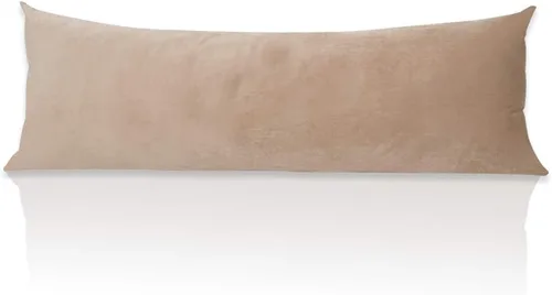 Vista 11 de StangH - Funda de almohada de terciopelo suave, 1 pieza Hidden Zipper, Skin Friendly, for Sleep and Relax, Neutral Home Decor, Sofa, Living Room