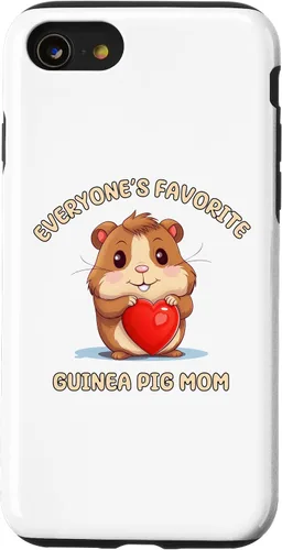 Vista 13 de iPhone 15 Funny Everyone's Favorite Guinea Pig Mom Mother Case