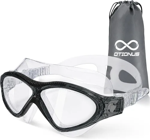 Vista 10 de Gafas de natación para adultos, gafas de natación de silicona líquida antivaho para hombres y mujeres con visión clara de 180° y antiniebla/UV