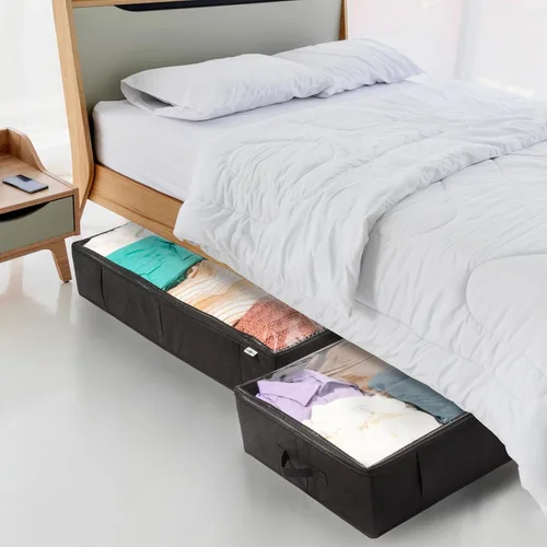 Vista 4 de Organizadores de armario y almacenamiento StorageExpert - Maximice el espacio con contenedores de almacenamiento debajo de la cama y almacenamiento