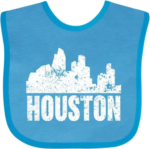 Vista 15 de inktastic Houston Skyline Grunge Baby Bib