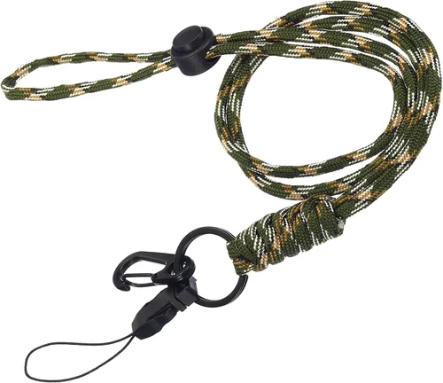 Vista 3 de PATIKIL Cordón para el cuello con gancho, cordón ajustable de correa larga para tarjetas de identificación, llaveros para portatarjetas