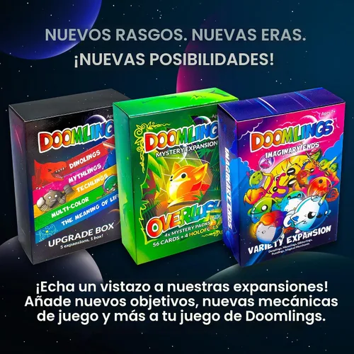 Vista 7 de Doomlings - Un encantador juego de cartas para el fin del mundo - Mejor nuevo juego de estrategia de cartas para adultos, niños y adolescentes 2-6