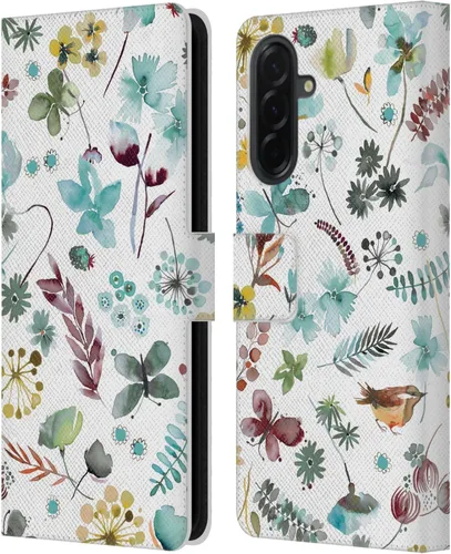 Vista 139 de Head Case Designs Officially Licensed Ninola Butterfly Nature Spring Floral Leather Wallet Case Compatible with Samsung Galaxy A07 4G