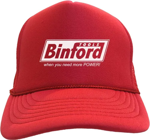 Vista 12 de Binford Tools - Sombrero de camionero divertido de dos tonos para TV Parody Beige/Marrón