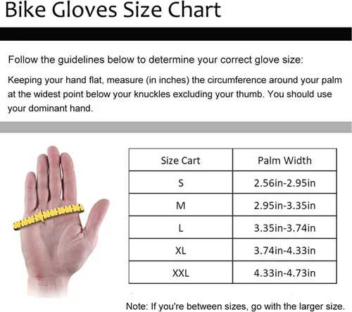 Vista 7 de Kadacha Guantes de ciclismo para hombres y mujeres guantes de bicicleta de carreteramontaña antideslizantes absorbentes acolchados guantes
