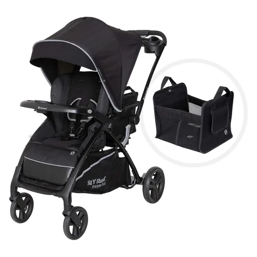 Vista 16 de Baby Trend Sit N' Stand® Double 2.0 Cochecito, Dash Black