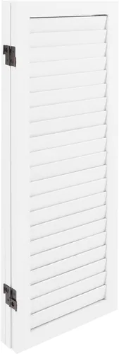 Vista 6 de Pantalla divisora de habitación de 3 paneles, pantalla corta de madera plegable de privacidad, divisor de habitación pequeño para el hogar