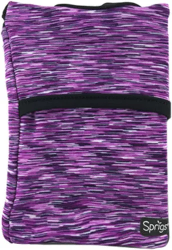 Vista 8 de Sprigs Banjees Cartera de Muñeca de 2 Bolsillos/Banda de Muñeca/Bolsillo de Muñeca para Viajar, Caminar y Correr. Bolsa Cartera que Contiene