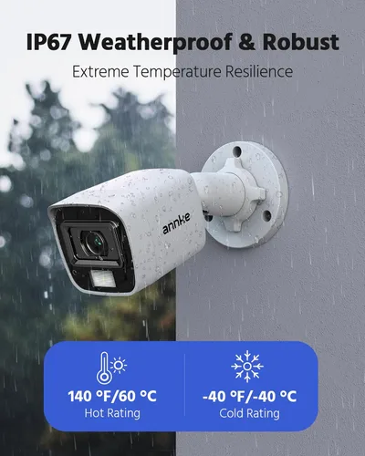 Vista 12 de ANNKE 8CH 3K Lite 2MP CCTV Sistema de cámara de seguridad con cable al aire libre, 1TB HDD