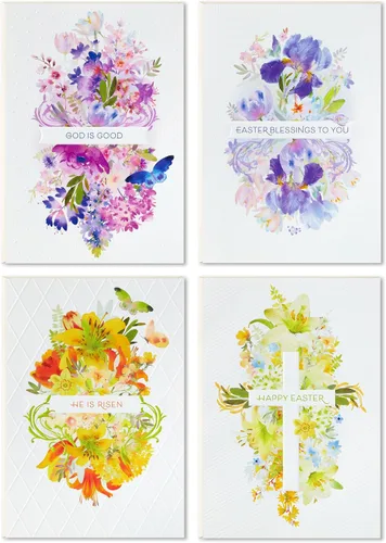 Vista 11 de Hallmark Tarjetas de cumpleaños con sobres, paquete surtido de 12 (Bendiciones)
